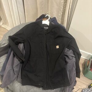 Carhartt Men's Classic Black Shirt Jacket